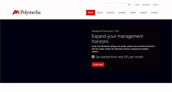 Desktop Screenshot of polymedia.com.cy